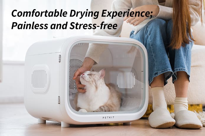 PETKIT AirSalon Max 60L Automatic Pet Hair Drying Box for