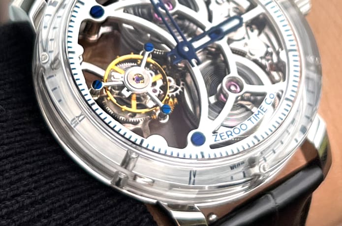 ZEROOTIME SKELETON MECHANICAL & TOURBILLON WATCH | Indiegogo