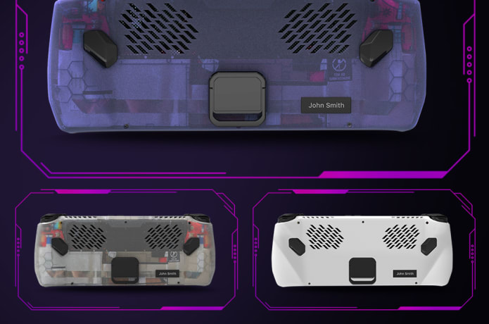 Custom ROG Ally Back Modcase with Heat Management | Indiegogo