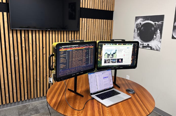 Monitor Setup Wacom Tablet Two Monitors Base Case: The