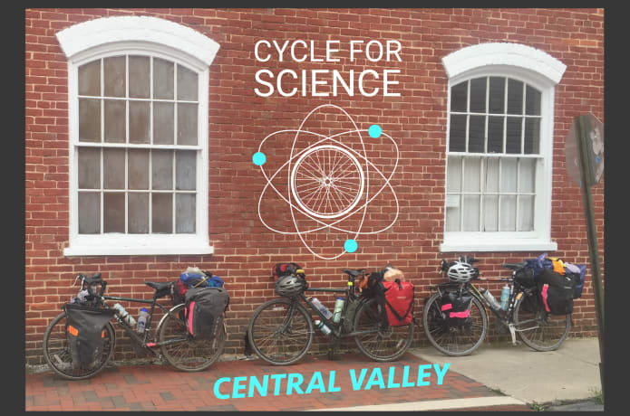 Cycle for Science Central Valley Indiegogo