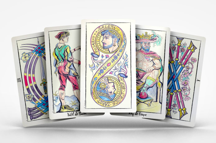 【超希少・絶版】New Choice Tarot de Marseille 超希少・絶版】New Choice Tarot de Marseille - メルカリ