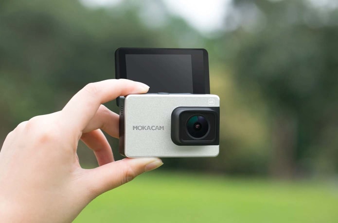 mokacam α3 Mokacam Alpha 3 Flip A3 4K Action Camera 180 Degree Tilt