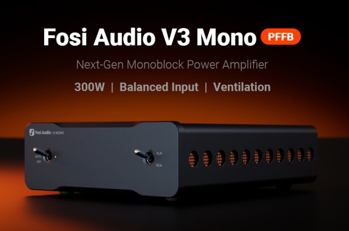 Fosi Audio V3 Mono 3台（新品） Fosi Audio V3 Mono Home Audio PFFB Power Amplifier | Indiegogo