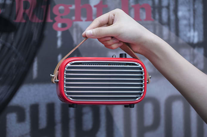 Lofree Poison: Nostalgic Powerful Wireless Speaker | Indiegogo