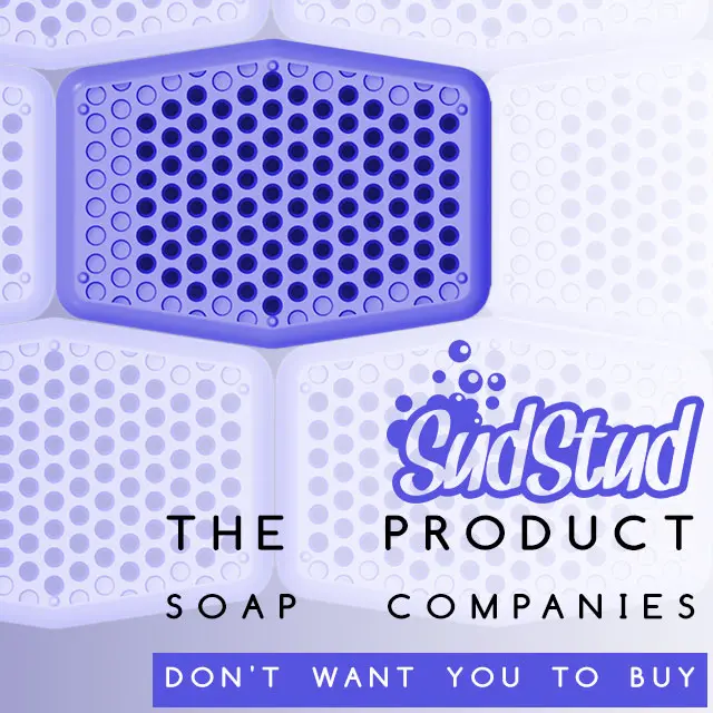 Sud Stud: A Simple, Intelligently Designed Shower Scrubber by