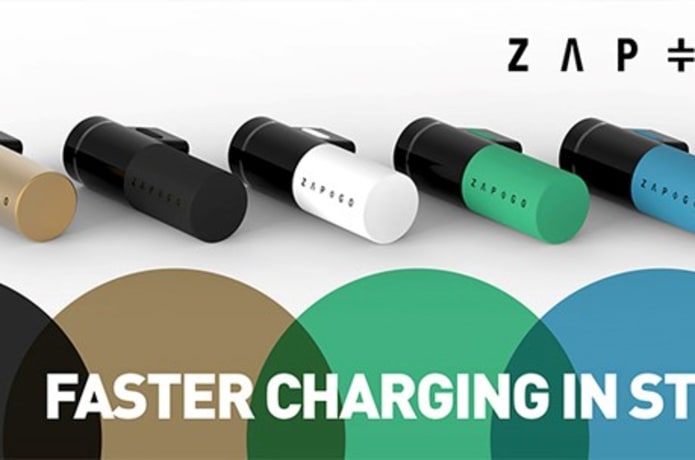 Zap Go First Graphene Supercapacitor Charger Indiegogo