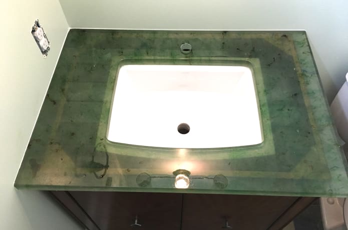 Compound Recycled Shard Glass Countertop Kitchen Island try watching this video on www youtube com or enable javascript if it is disabled in your browser