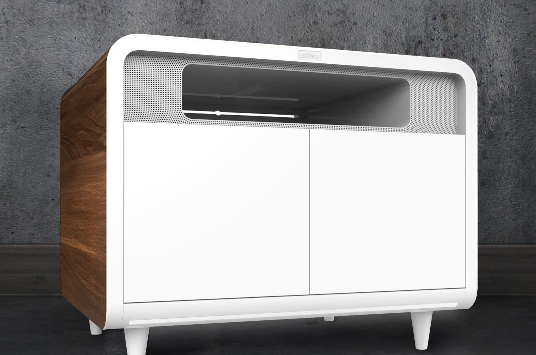 pics Sobro Smart End Table With Built-In Outlets sobro smart side table indiegogo