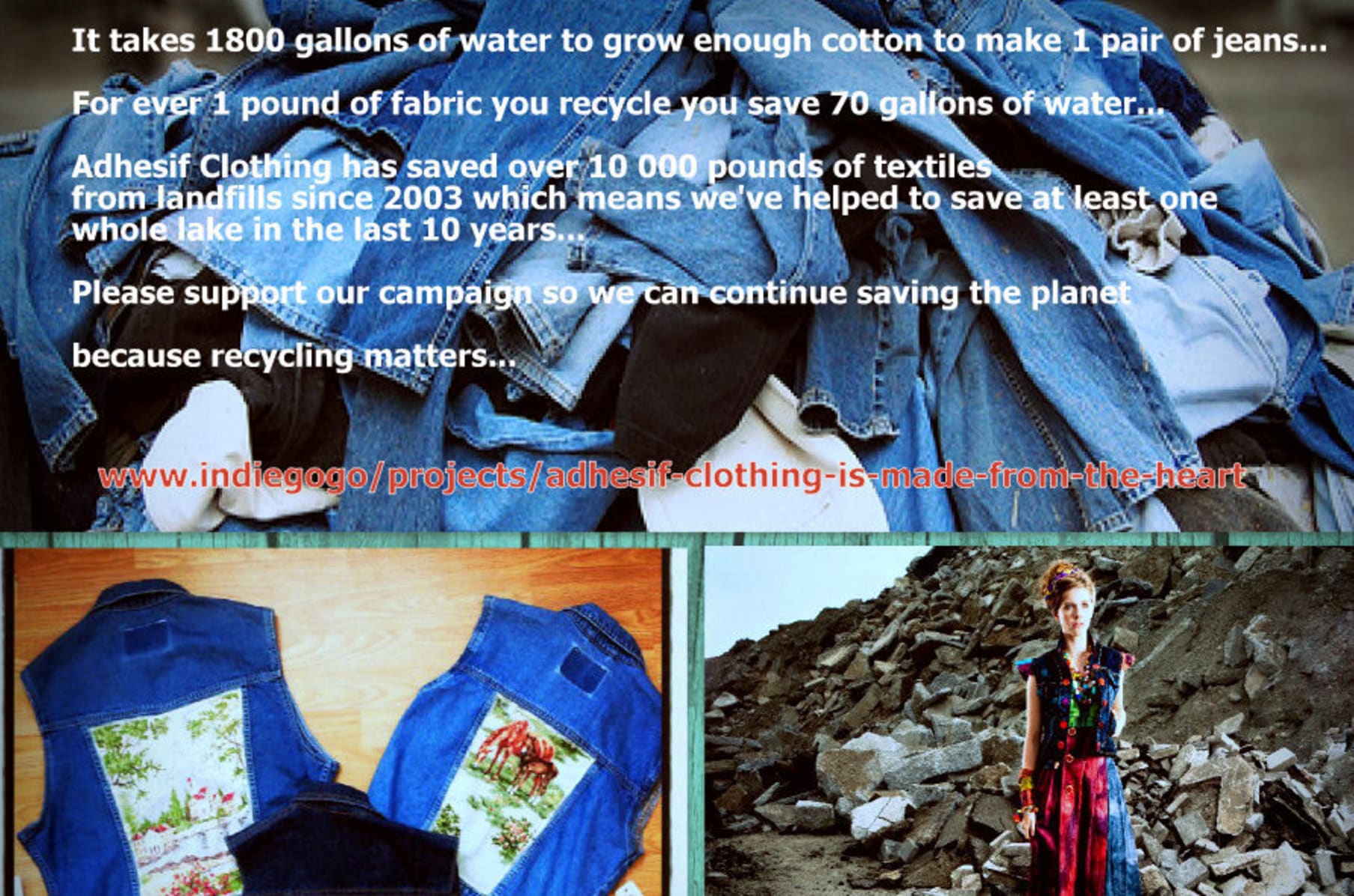 Adhesif Clothing Is Made From The Heart Indiegogo