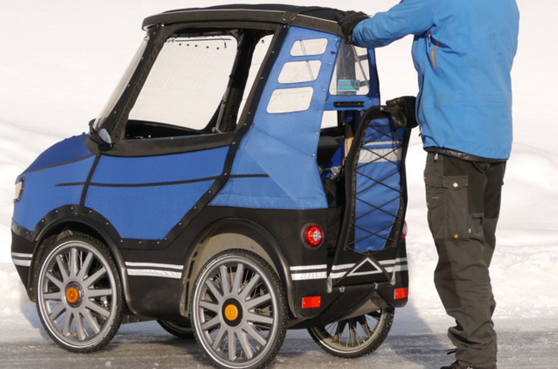 fun 'bicycle-car'. | Indiegogo