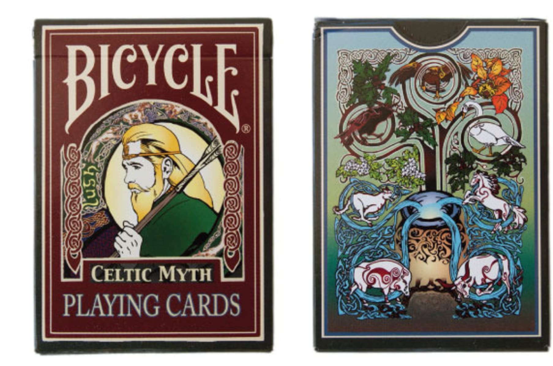 bicycle gaelic celtic myth playing cards