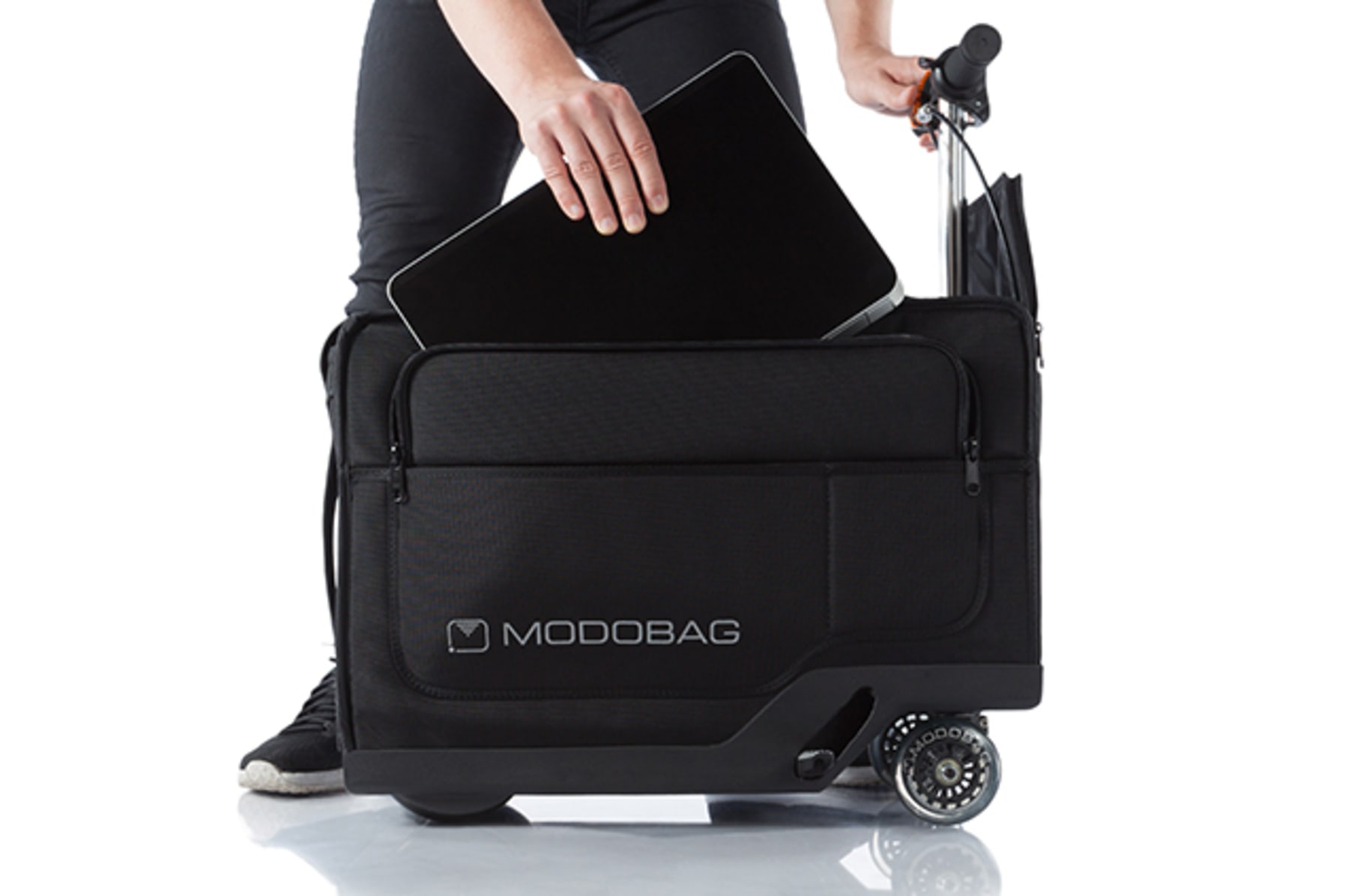 motorized luggage scooter