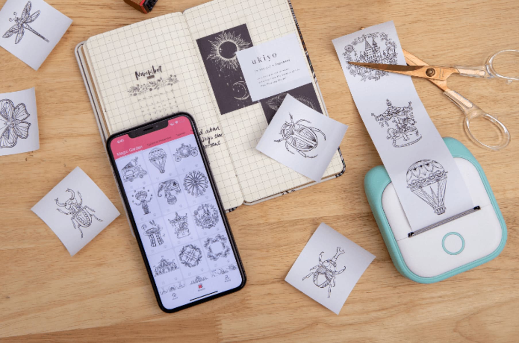 phomemo t02 thermal printer