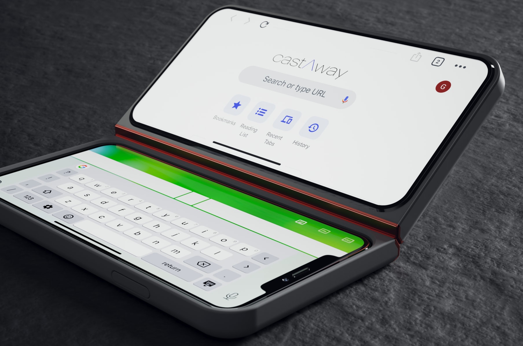 a second screen for your smartphone
