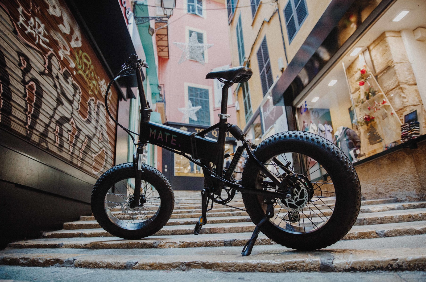 mate folding electric bike