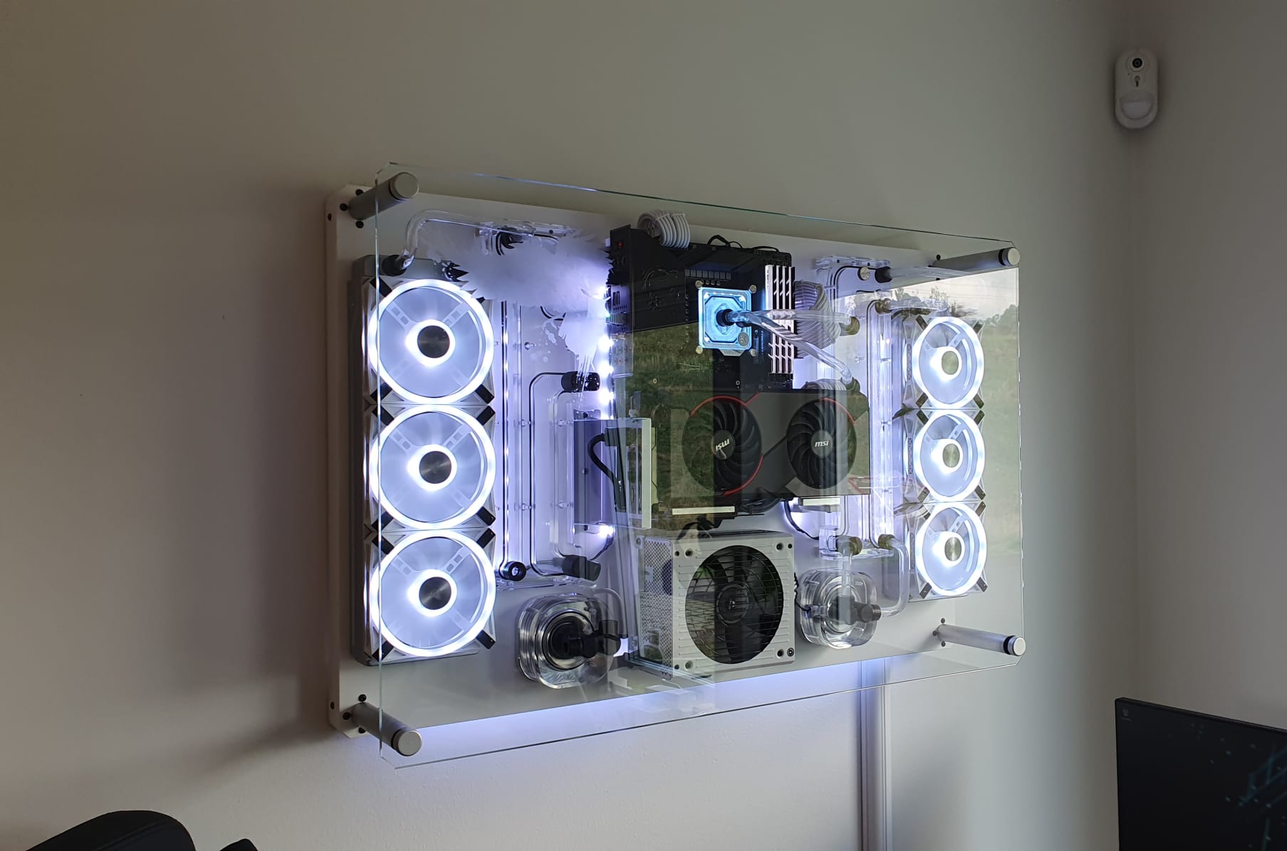 Wall sale mount desktop