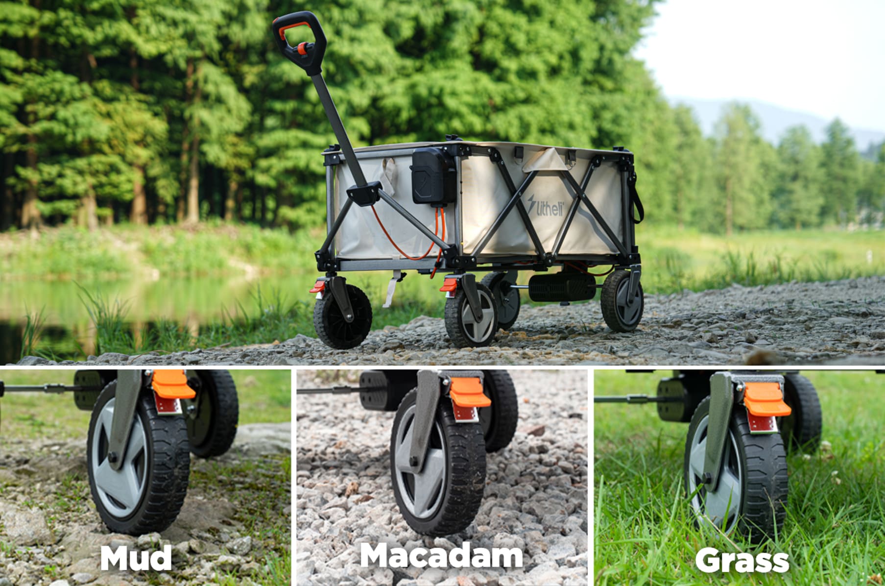 Asda folding new arrivals camping trolley