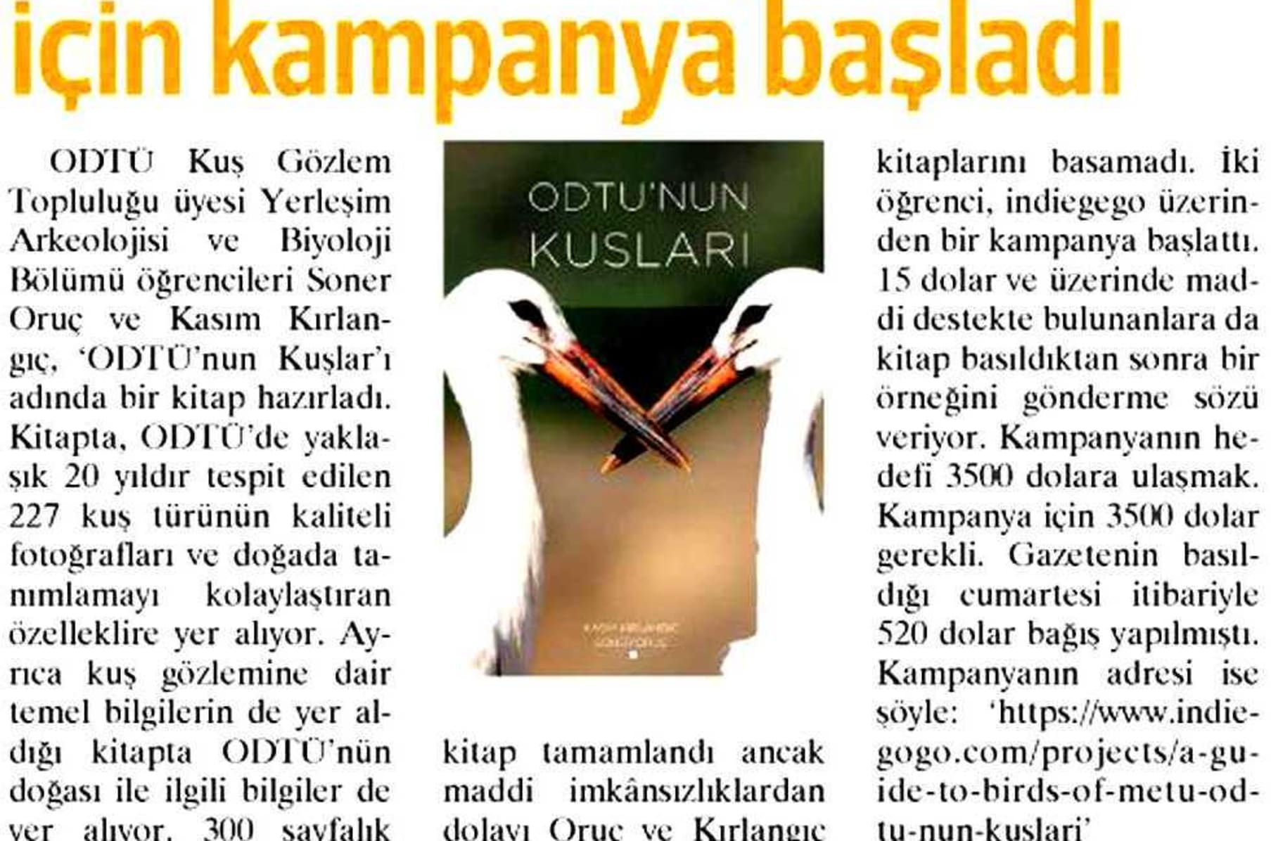 birds of metu odtu nun kuslari