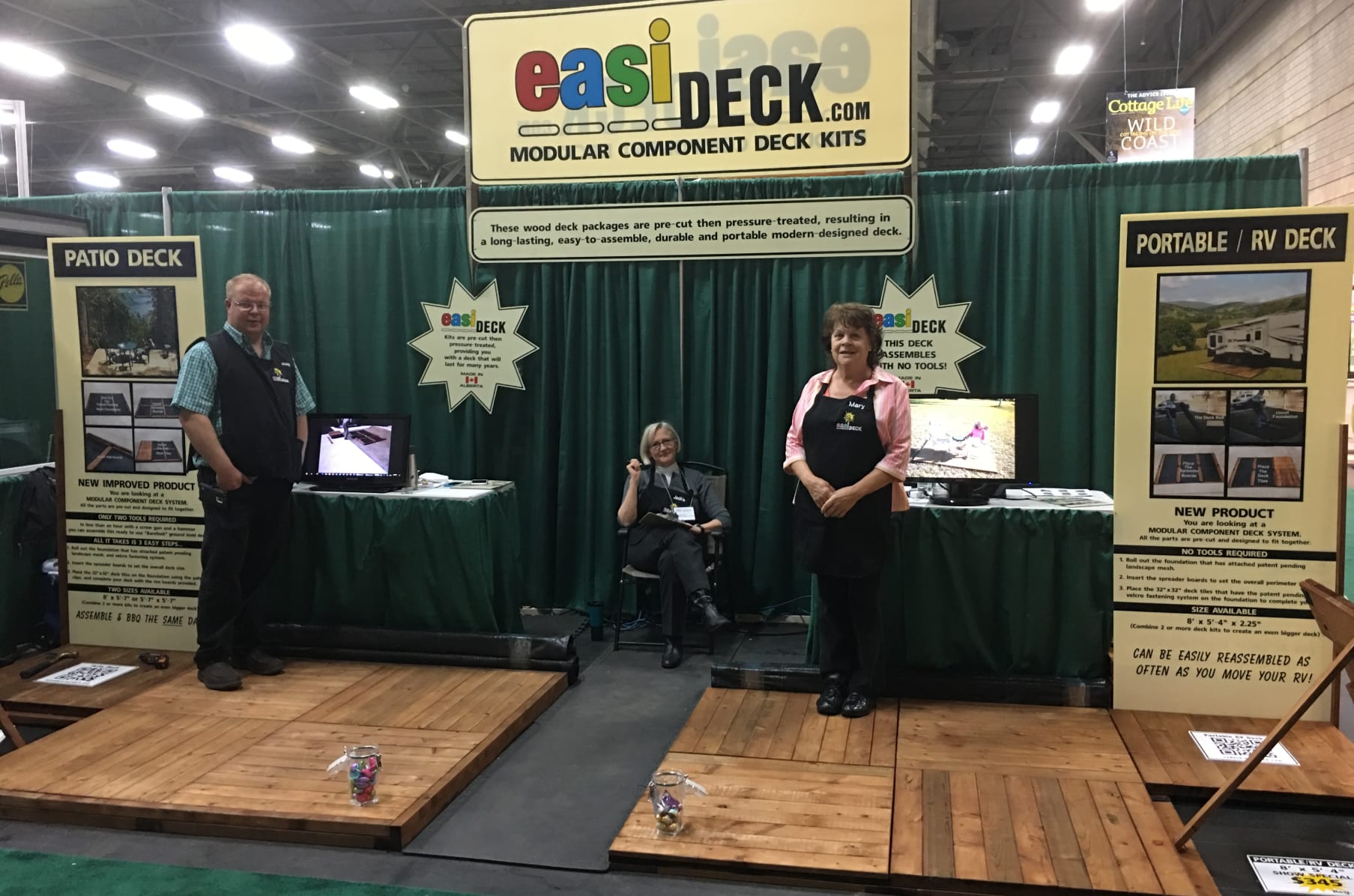 Easideck Modular Deck Kits Assemble With No Tools Indiegogo
