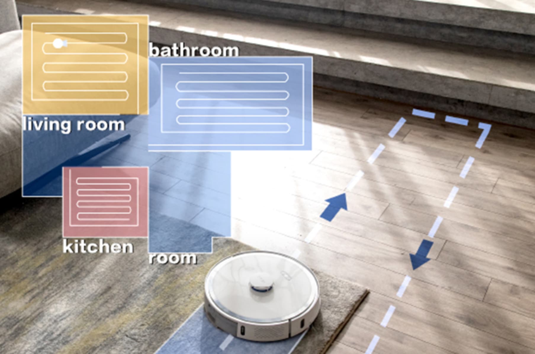hands free dust collecting robotic