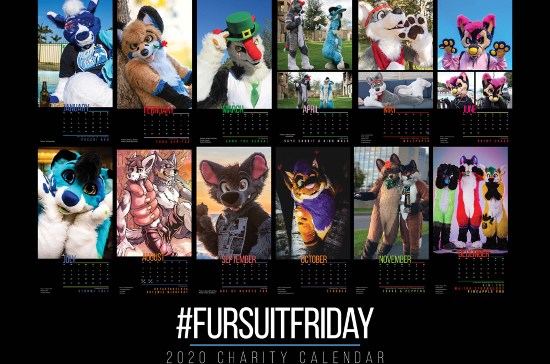 furry calendar 2021