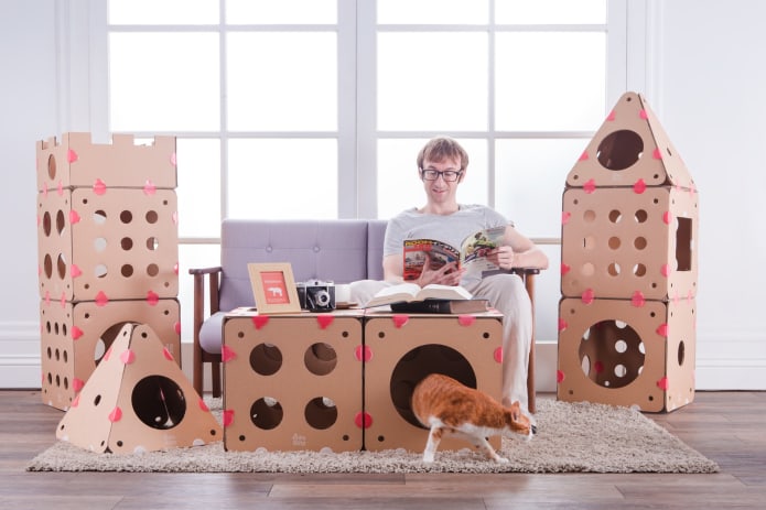 BoxKitty The Modular Cat house Indiegogo