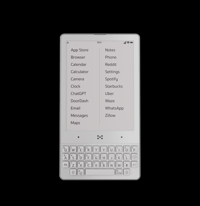The Minimal Phone: First E-Ink QWERTY Phone | Indiegogo