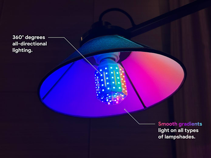 世界初！LED Starlight Bulb スターライトバルブ 2W （6個入り