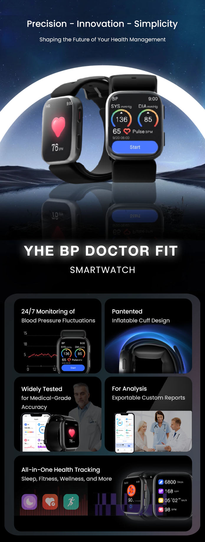 Indiegogo blood pressure watch sale