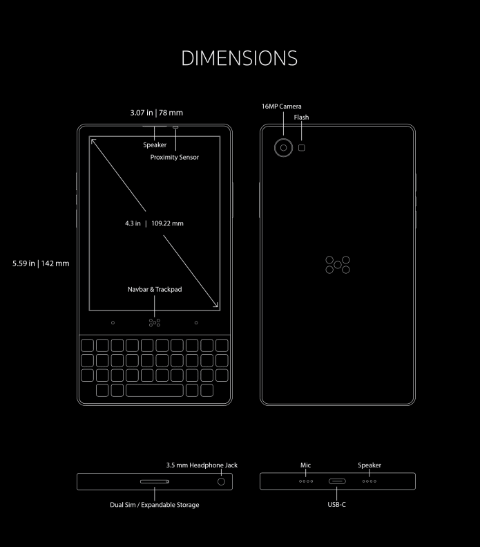 The Minimal Phone: First E-Ink QWERTY Phone | Indiegogo