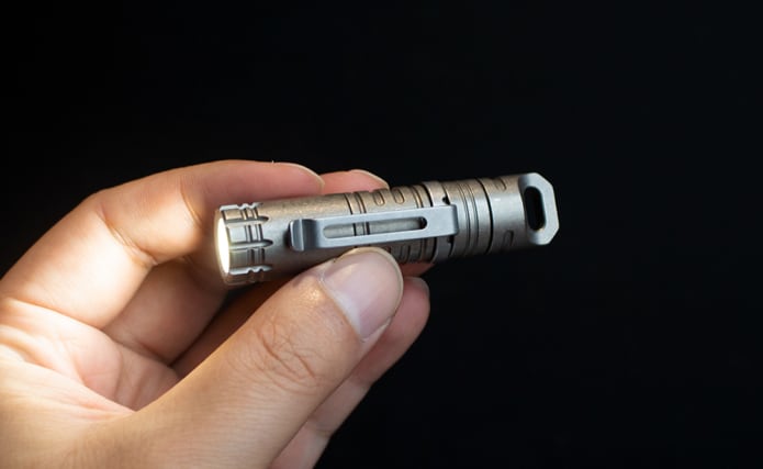 Titanium Rechargeable Quick Release Flashlight | Indiegogo