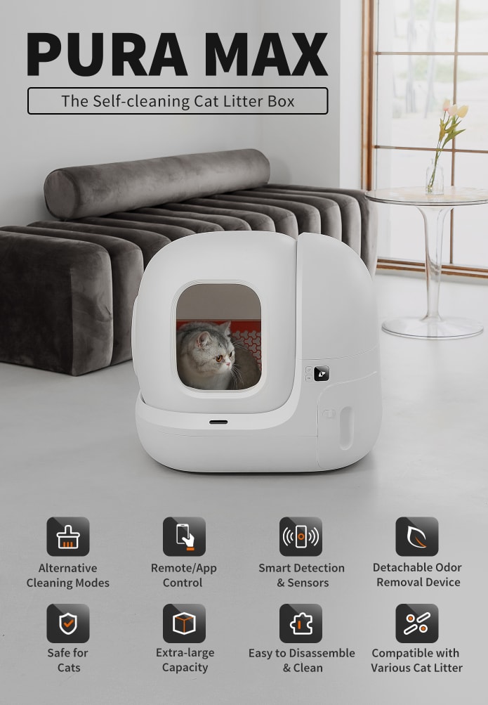 PETKIT PURA MAX The Self cleaning Cat Litter Box Indiegogo