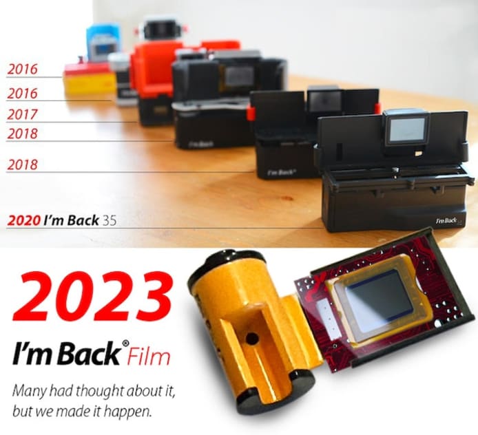 デジタルカメラ Yashica I'm Back Film YASHICA & I'm Back☆レンズ交換式マイクロミラーレスカメラ
