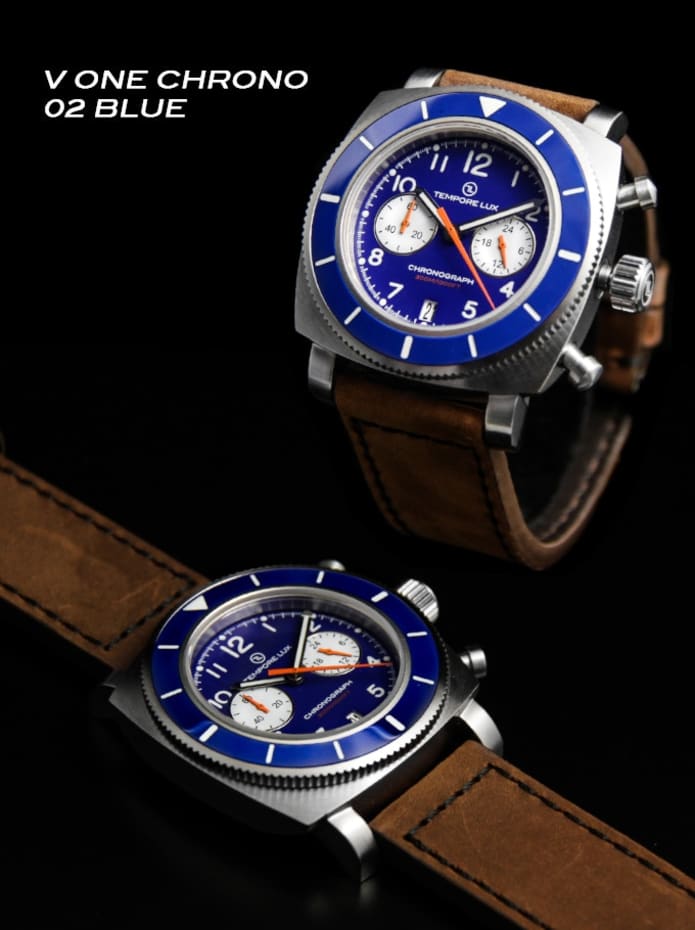 Tempore Lux Premium Vintage diver watches Indiegogo