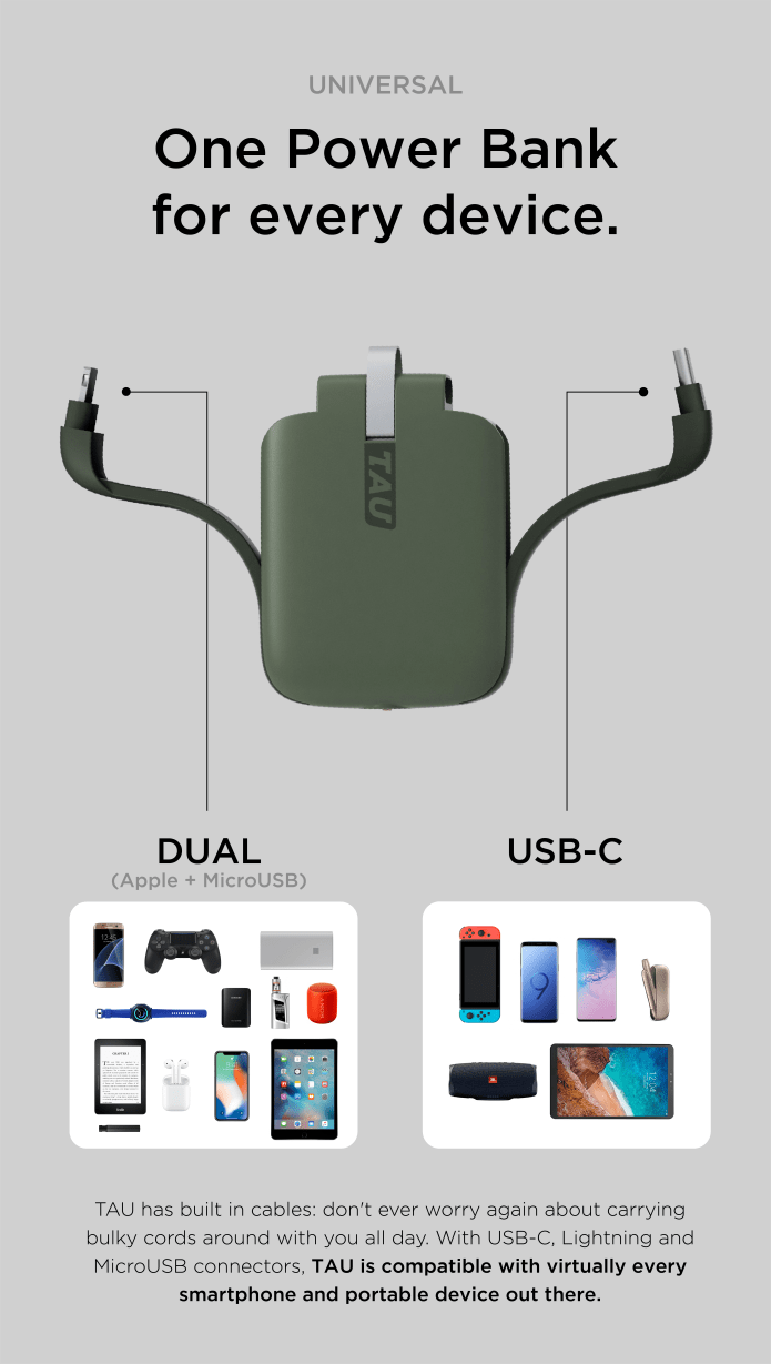 Tau power bank discount