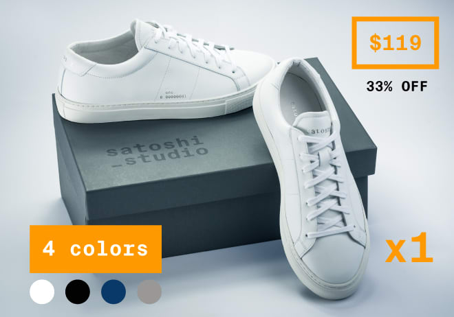 Satoshi One: high-end sneakers on Blockchain. | Indiegogo