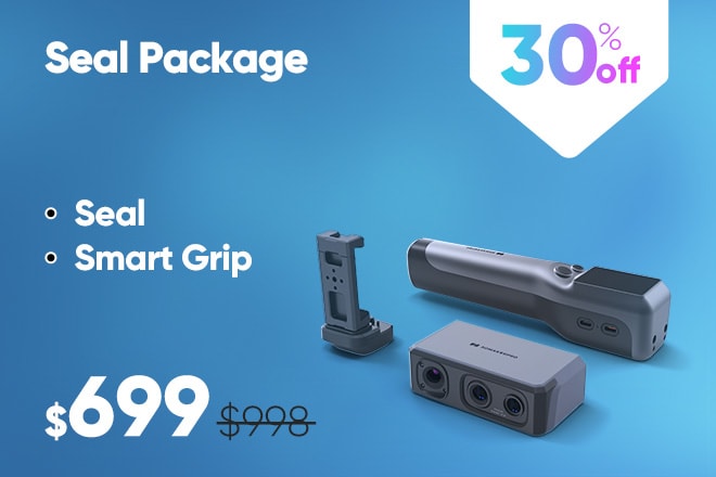 3Dスキャナー SEAL & SMART GRIP & Multi-AXIS 3D Scanner 3DMAKERPRO