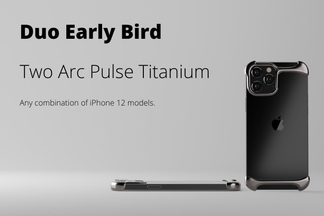 Arc Pulse チタニウム iPhone 12 pro