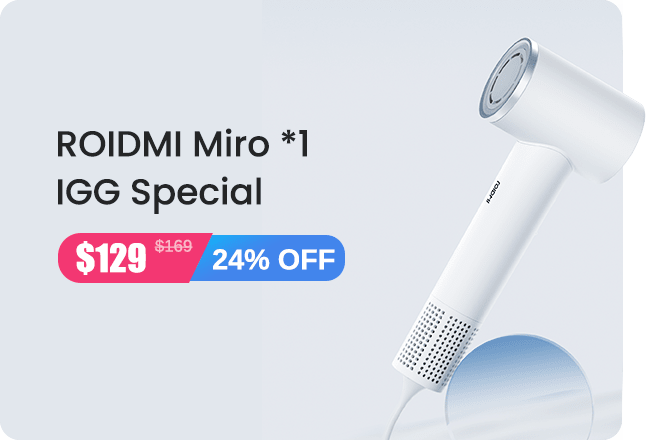 ROIDMI Miro: Most Affordable store High-speed Hairdryer