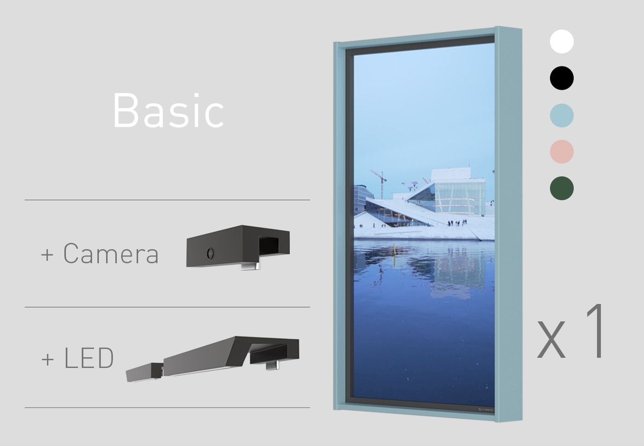 Atmoph Window2 Basic Blue 1台 Atmoph Window 2 [Basic] – Atmoph Store