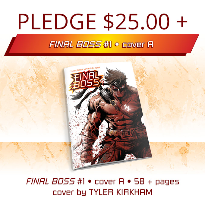 Final Boss 1 signed by buy Tyler Kirkham