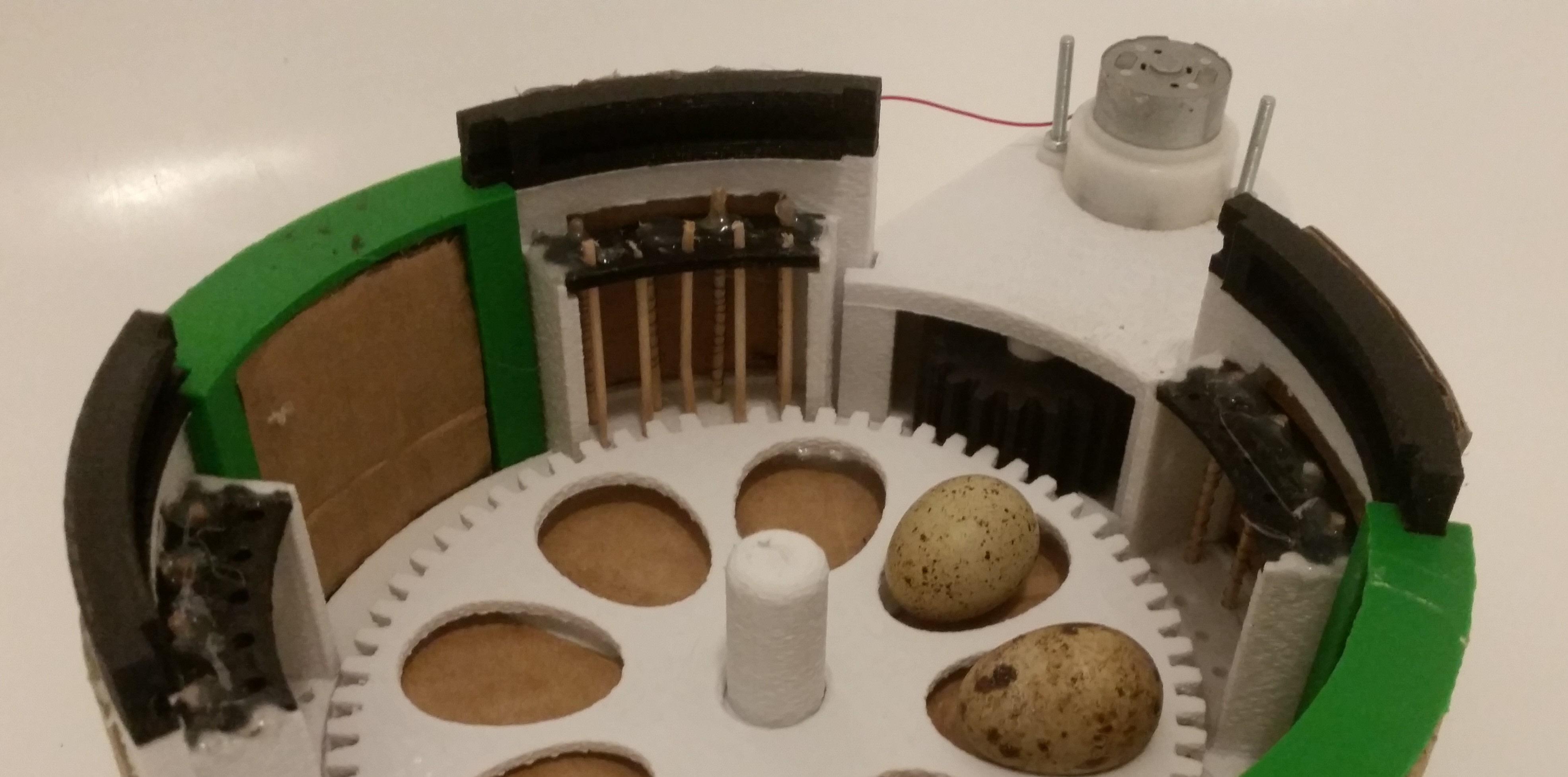 DIY Quail egg incubator kit - Automatic turning | Indiegogo