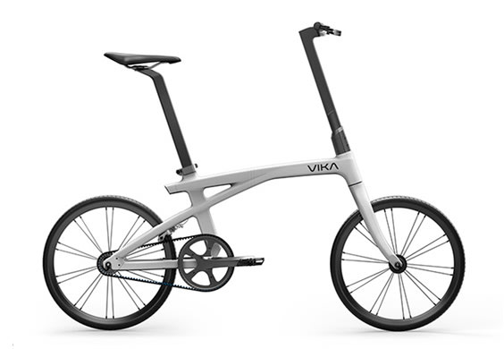 Folding bike carbon frame clearance