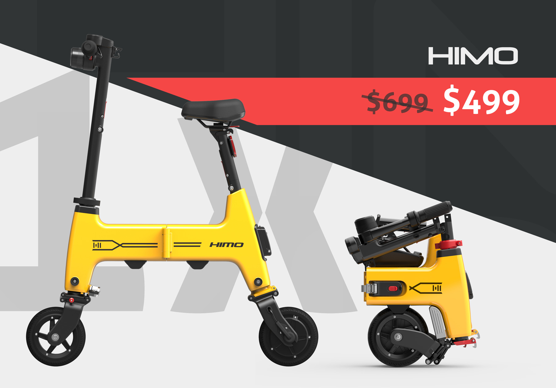 Himo h1 indiegogo hot sale