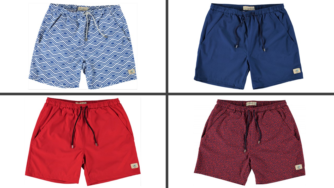swim trunks with waterproof pocket