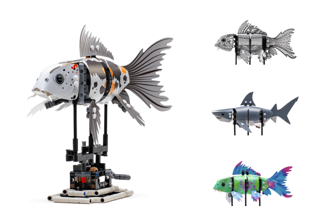 lego fish for adults