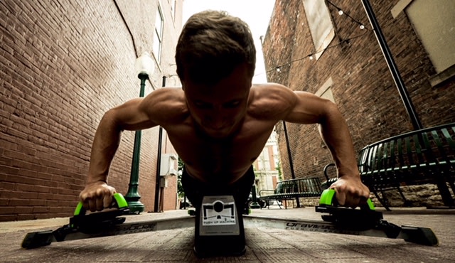 Push outlet up machines