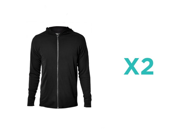 lightweight merino hoodie